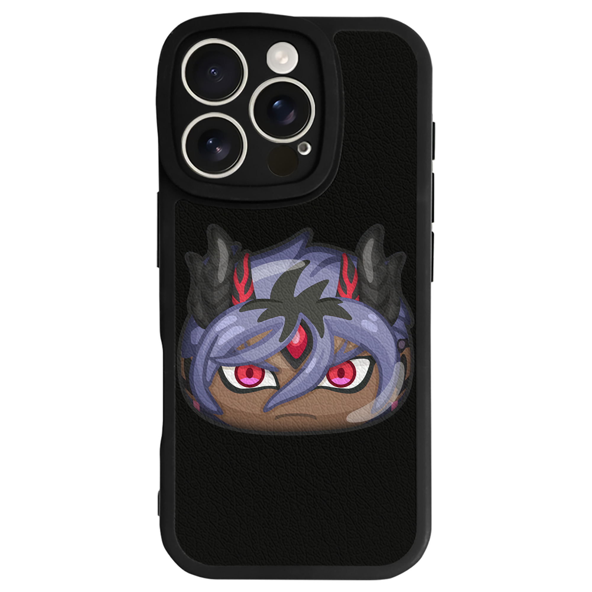 （画像用） 妖怪ウォッチ Yo-kai Watch 【iPhone 16シリーズ対応】シリコンスマホケース（レザー調） 材質：シリコン